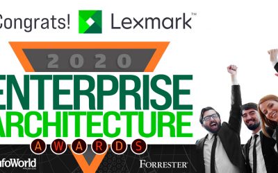 Lexmark prejel nagrado za odličnost arhitekture poslovnih rešitev